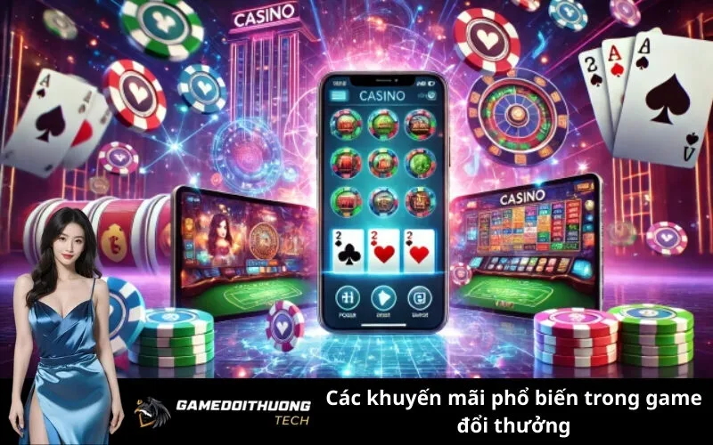 Các khuyến mãi phổ biến trong game đổi thưởng
