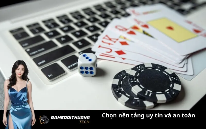 Chọn nền tảng uy tín và an toàn