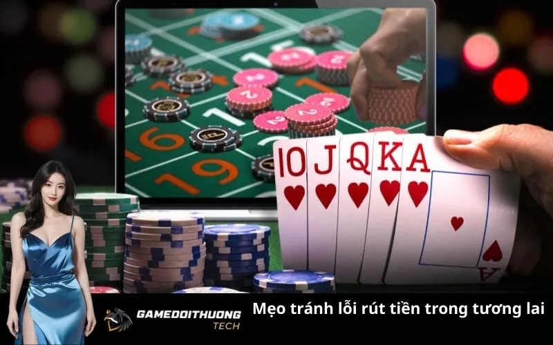 Mẹo tránh lỗi rút tiền trong tương lai